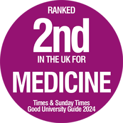 Medicine ranking 2nd in the UK