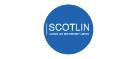 Blue circular logo of SCOTLIN network