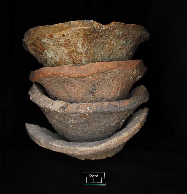 Beveled Rim Bowls from Shakhi Kora. Archaeology research led by Professor Claudia Glatz