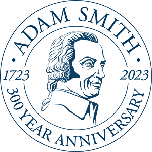 Adam Smith tercentenary badge