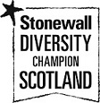 Stonewall Diversity Champion Logo White
