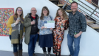 The Parasite Street Science team receive their 2022 MVLS engagement award