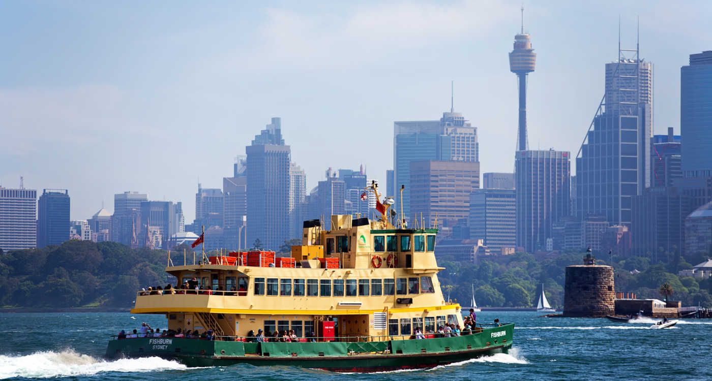 One of Sydney's iconic ferries heads towards Circular Quay [photo: Shutterstock]