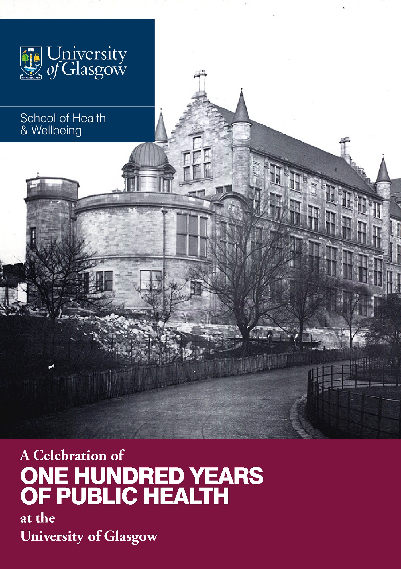 100 years of public health booklet front page image