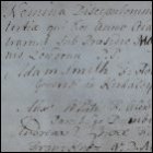 The matriculation entry of Adam Smith in 1737. (GUAS Ref: GUA 26659 p96. Copyright reserved.)