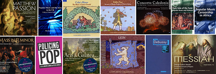 Glasgow's research outputs include scholarly editions and commercial recordings of historically informed performance