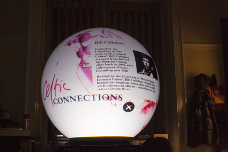 Celtic Connections globe