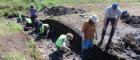 An excavation of Neolithic cursus on the isle of Arran 