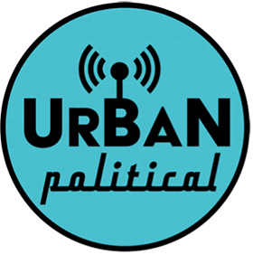 Logo for the Urban Political podcast