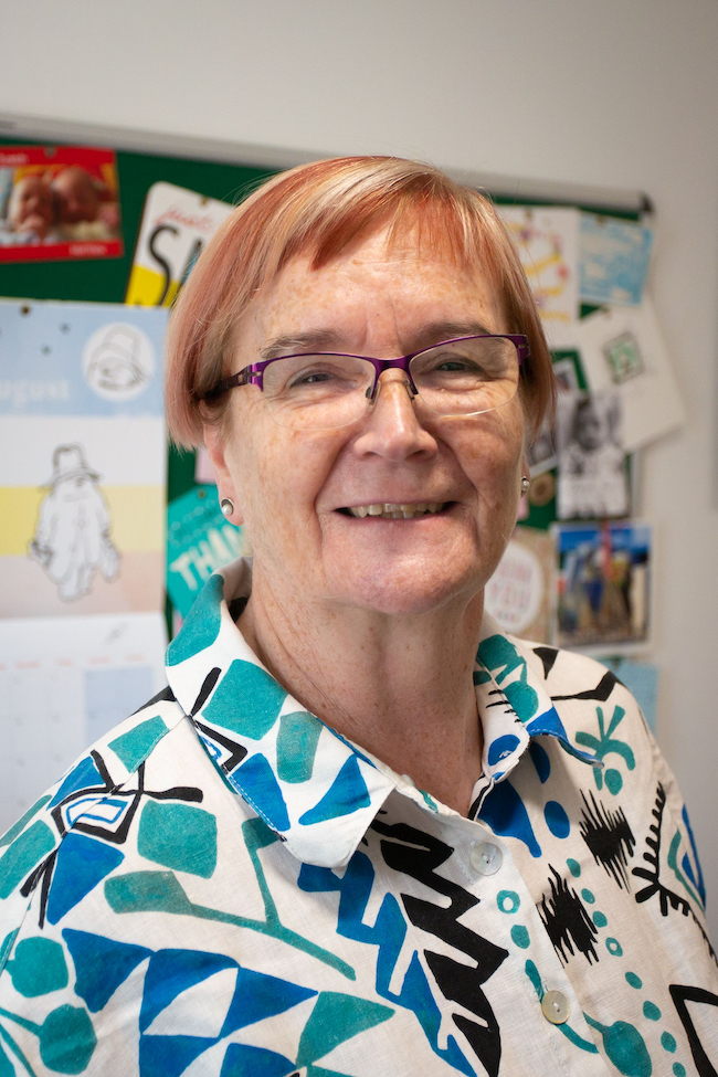 A portrait of Professor Marian Scott of the School of Mathematics & Statistics