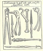 Early Dental Instruments courtesy of Royal College of Physicians and Surgeons