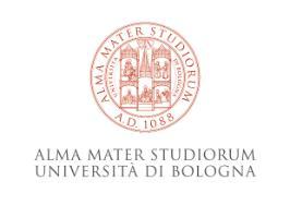 Logo for the University of Bologna