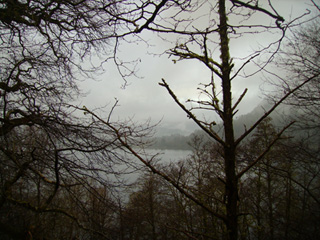 The view of Loch Fyne from the Infant Burial Ground at Kilmun. Whist four of the Scottish sites are very close to Lochs, many of them have a loch view.