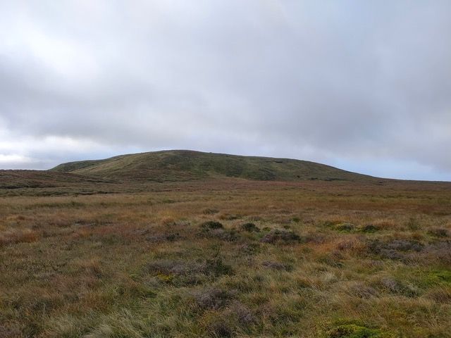 Blanket peat landscape below Tarmachan Ridge 