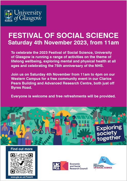 An image of the Festival of Social Sciences Flyer