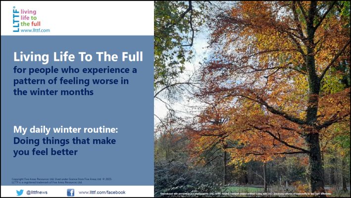 a photo of a ppt slide from llttf's online module