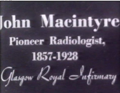 John Macintyre at Royal Infirmay