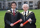 Thomas Lividin and David McKendrick graduating - 2 December 2008