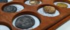 An image of a tray of Celtic British Coins.