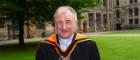 A portrait of the late Reverend Stuart MacQuarrie, former Chaplain at the University of Glasgow 