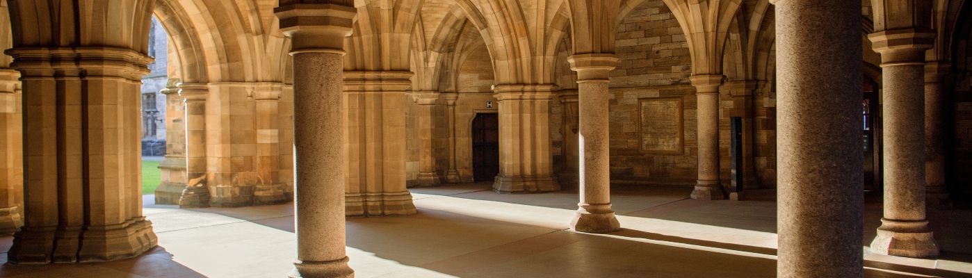 Gilbert Scott Building Cloisters