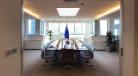 Boardroom table in European Commission office