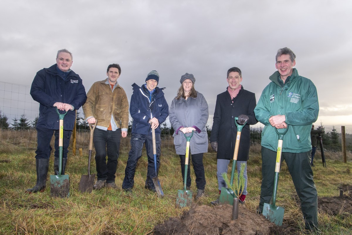 Cochno Farm Tree Planting - Senior Group Shot