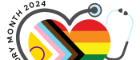LGBT+ heart logo