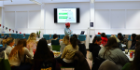 Students in Common Room at Burns Night Celebration event