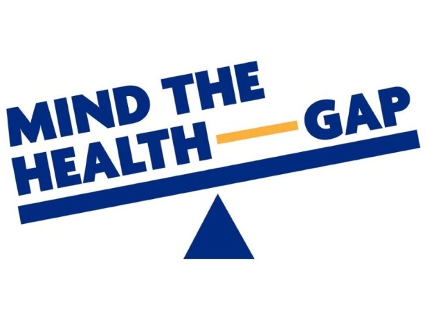 Logo for Mind the Health Gap