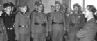 Nazi leader Joseph Goebbels, Reich Minister for Propaganda, talks with Waffen SS and Wehrmacht soldiers he has decorated, March 1944 (Scherl/Sueddeutsche Zeitung Photo)