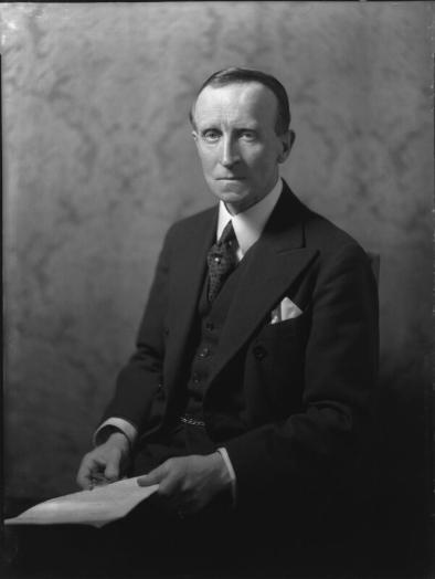 John Buchan, black and white photo