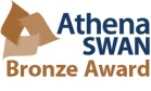 Athena SWAN bronze award logo