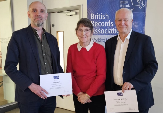 The British Records Association is delighted to announce the winners of the 2023 Janette Harley Prize.