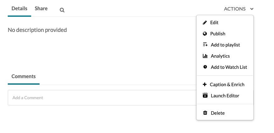 A screenshot of how to find the video editor 