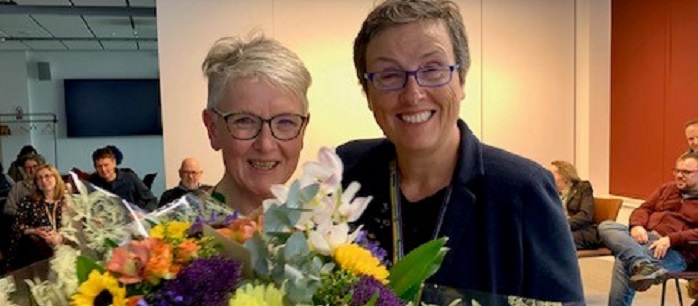 cropped photo of Sally Wyke