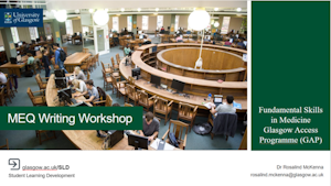Title slide for session