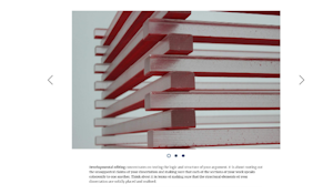 Screenshot from articulate resource