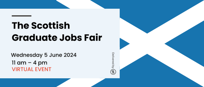 Scottish Graduate Jobs Fair 2024 web tile