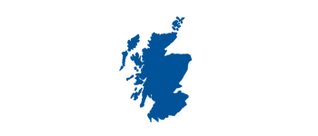 An icon of the outline of Scotland