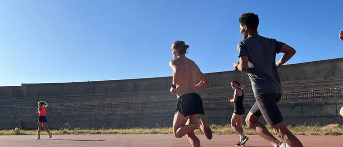 Photo of Danny Bradford running
