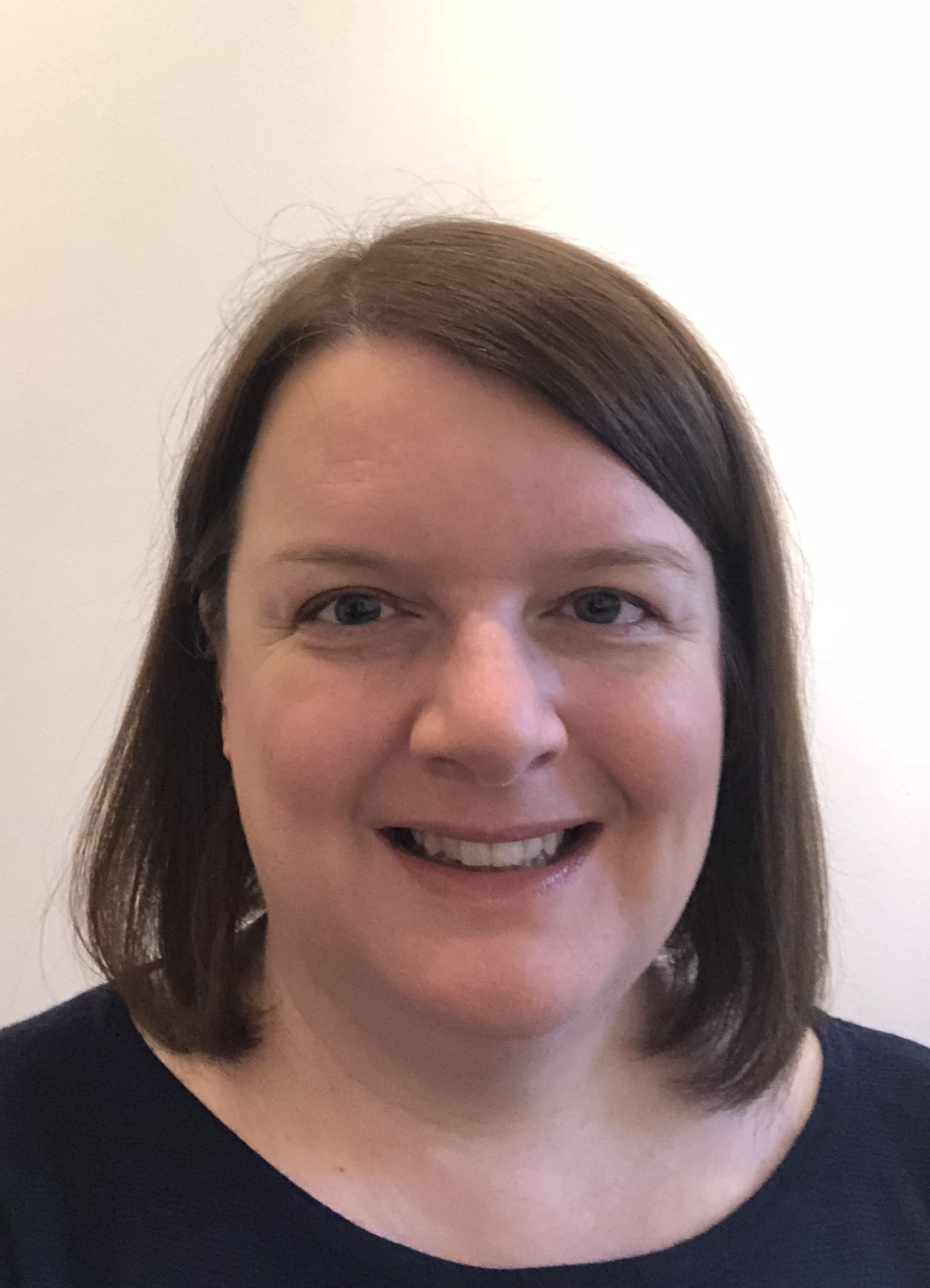 A picture of a woman smiling