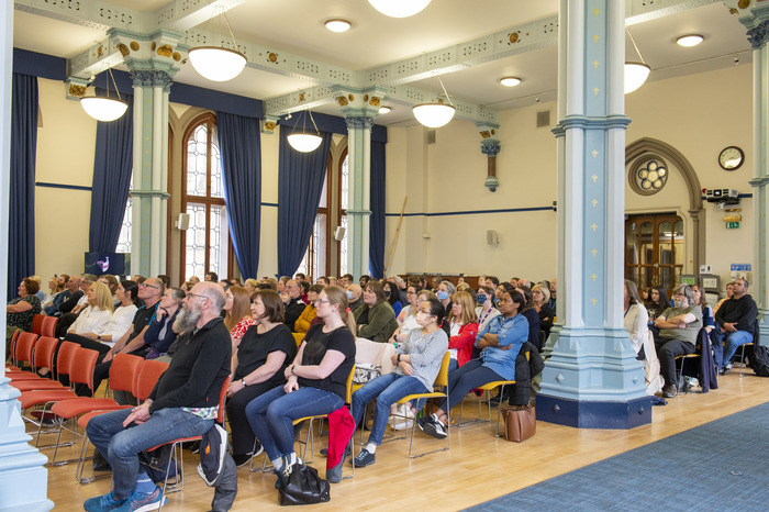 staff attending a conference