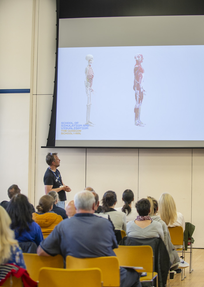 presentation at a conference