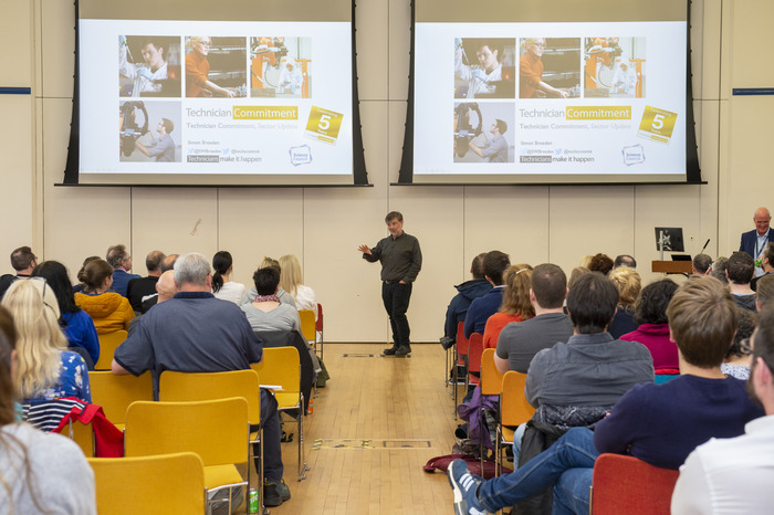 presentation at a conference