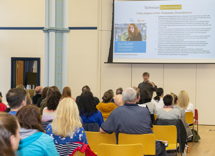 presentation at a conference