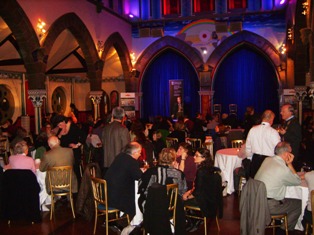 'Robert Burns 1759-2009' delegates gather at Oran Mor in Glasgow for an evening celebration of Robert Burns's folk song. Scottish singer Sheena Wellington performed 'The Merry Muses of Caledonia' and folk group Stramash delighted the audience with a rarely seen performance of 'The Jolly Beggars'.