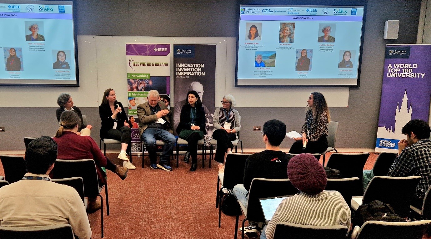 Researchers at Kelvin event - ARC panel discussion