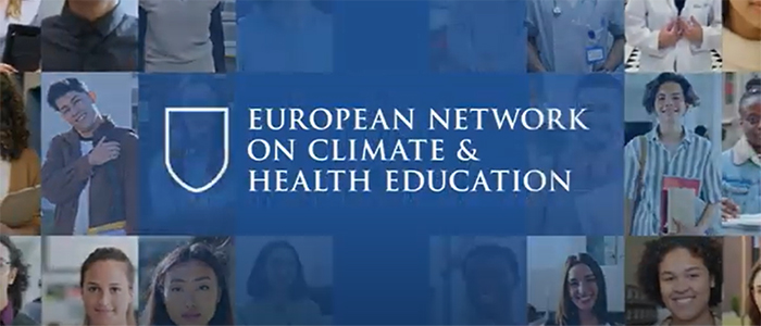 European Network on climate and health education video image