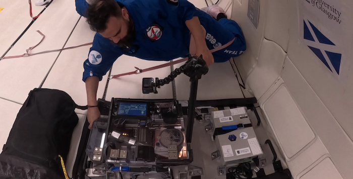 Research blasts off towards future space factory development